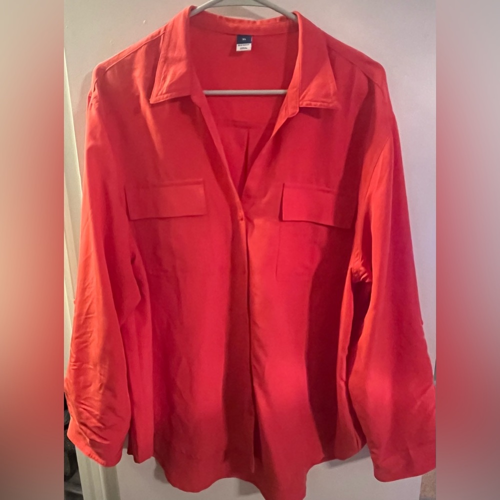 Button-Up Blouse